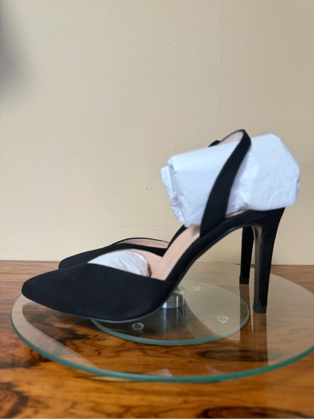 Inez Diana Stiletto pump in black suede size 7.5 M - Picture 6 of 16